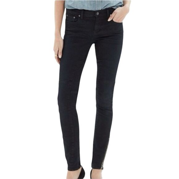 Madewell Denim - Madewell ‘Skinny Skinny’ Zip Ankle Jean in Rebel Wash Size 26
